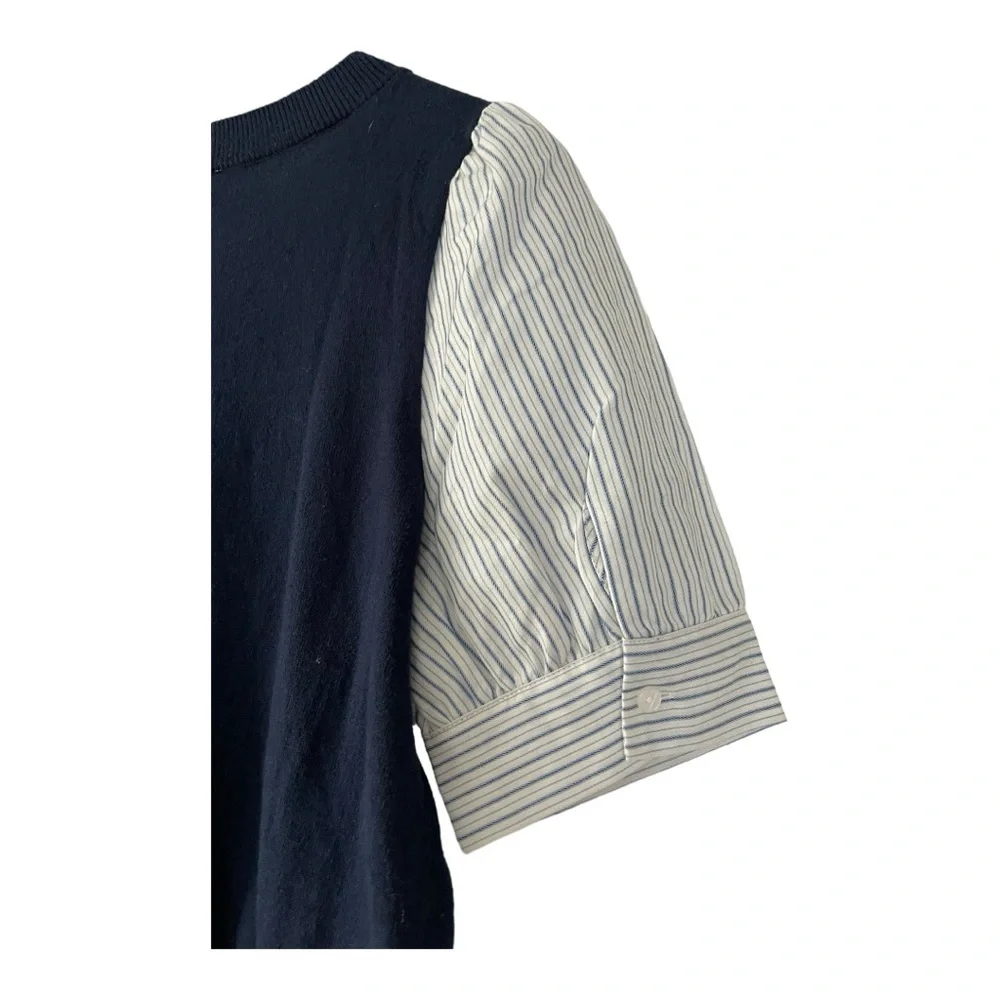 NWT LOFT sweater vest with faux blouse. Short sleeved - Picture 7 of 16